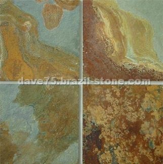 Natural Slate Rustic Verde