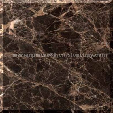 Marron Imperial light polished marble