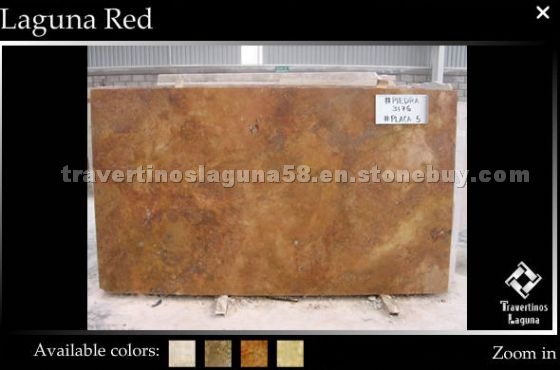 Laguna Red Travertine