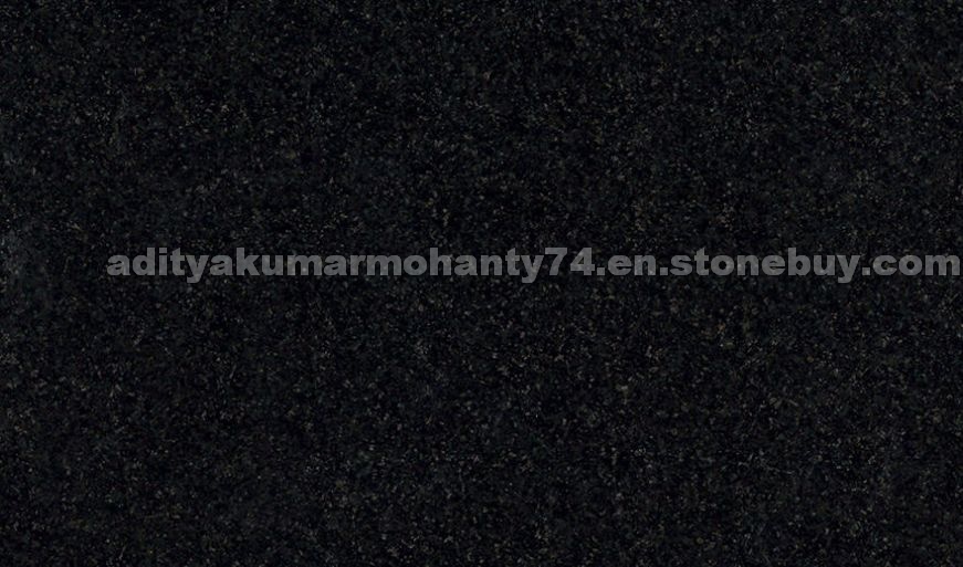 Jet Black Granite