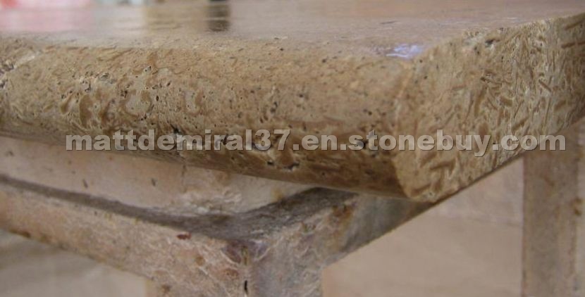 Classic Travertine Pool Coping
