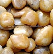 Polished Yellow Pebbles