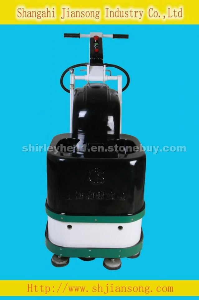 Concrete floor polishing machine