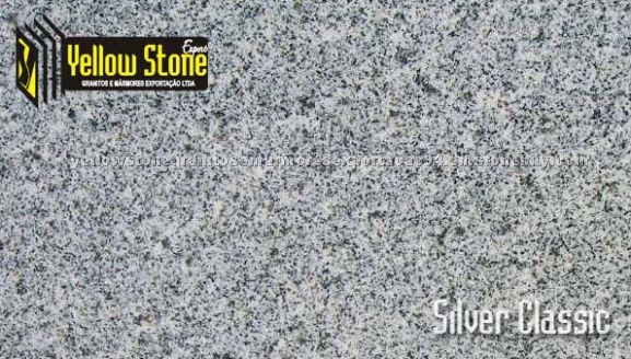 Silver Classic granite slabs, blocks