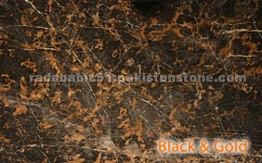 Black & Gold marble