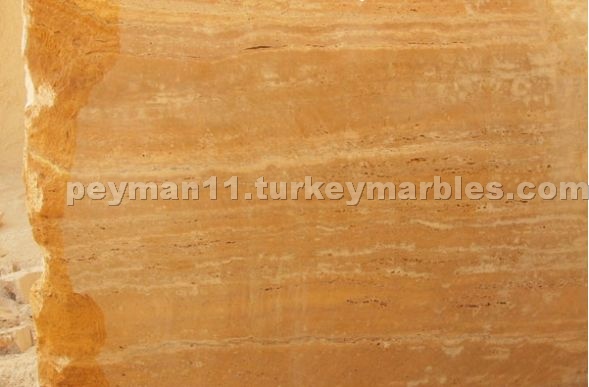 Yellow Travertine Blocks