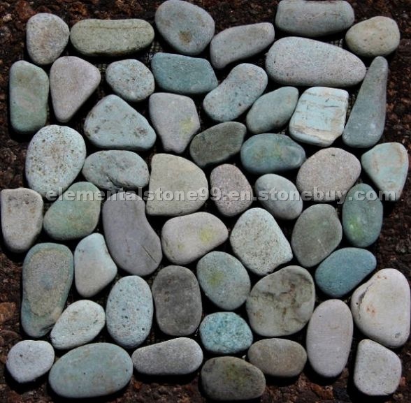 Green Mist Pebble Stone