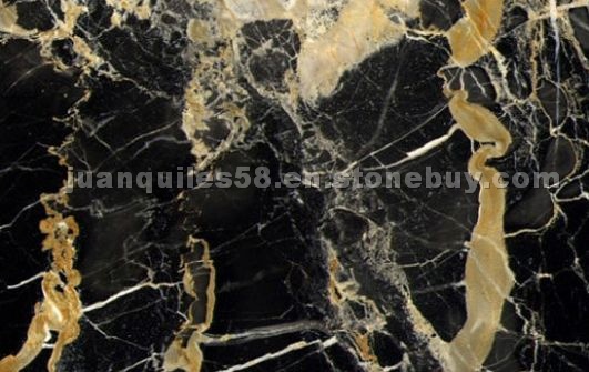 Negro Portoro marble