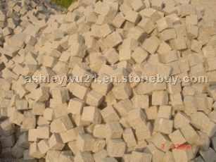 Yellow Granite Cobble Stone