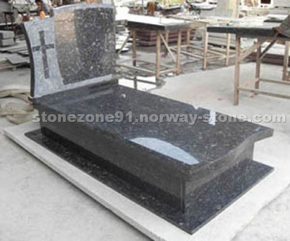Blue Pearl Tombstone