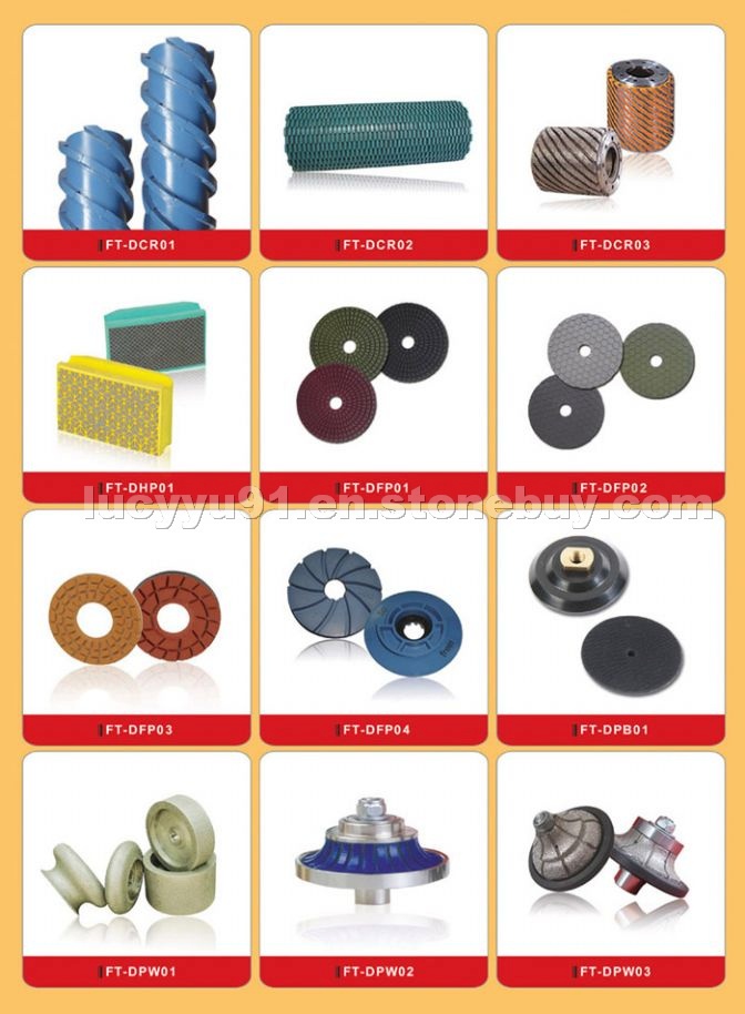Diamond Rollers & Polishing Pads