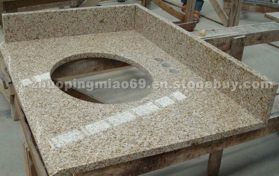 Vanity Top Golden Garnet