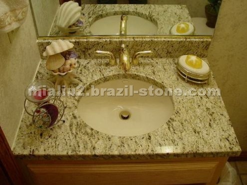 Giallo Ornamental Vanity top