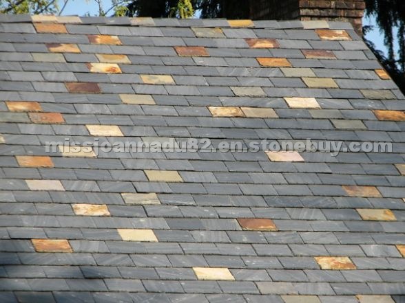 Slate roof tiles,Slate roofing tile project