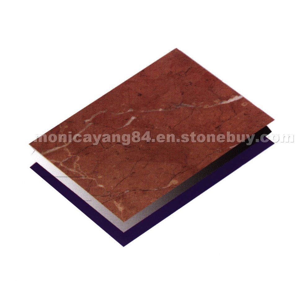 Aluminated tile
