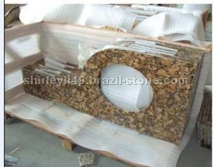 Giallo Fiorito Yellow Granite Vanity Tops Giallo Fiorito Yellow Granite Vanity Tops