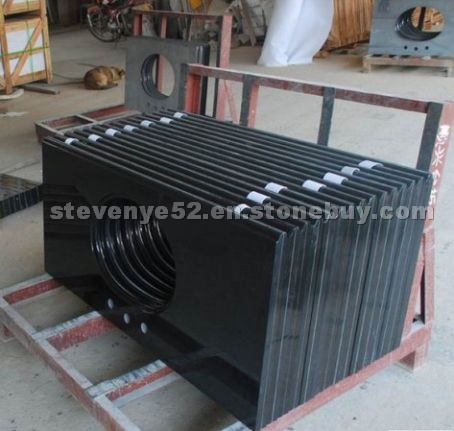 Shanxi Black granite vanity top
