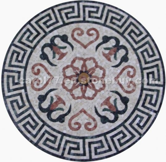 Mosaic Stone Medallions
