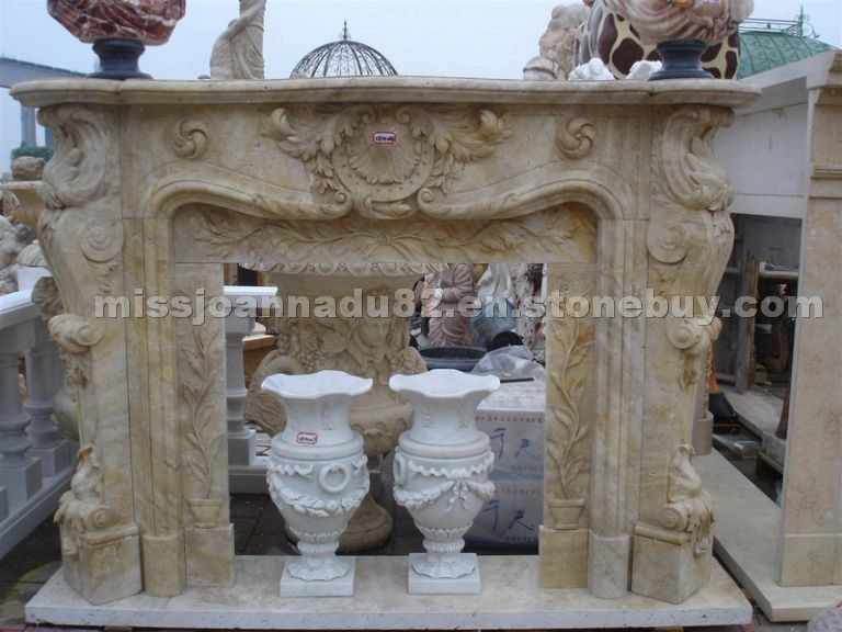 Carving Fireplace