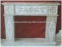 Fireplaces in Marbles, Onyx and Sandstones
