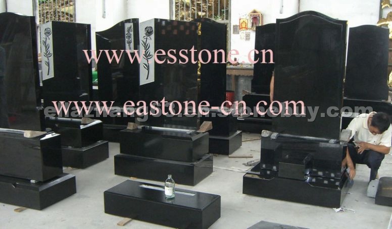 European Tombstone/Gravestone(Chinese Black)