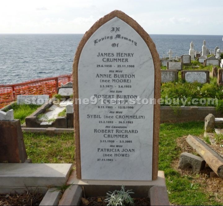 Beige Sandstone Headstone Beige Sandstone Headstone