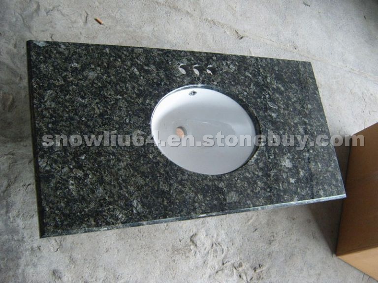 Butterfly Green Granite Vanity Top