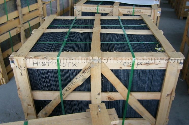 Slate roof tiles,Black slate roofing tile