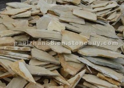golden quartzite crazy paving