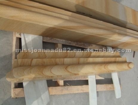 Yellow sandstone,sandstone door,sandstone