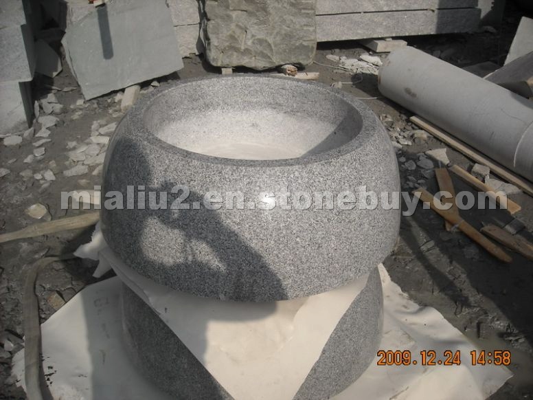 Stone Flowerpot Stone Flowerpot