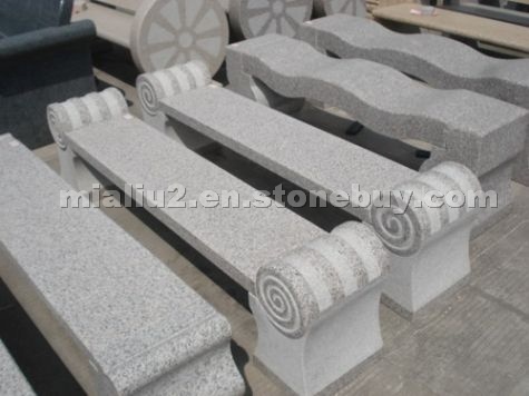 Granite bench L20-30 red pock