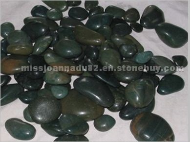 Green pebble stone Green pebble stone