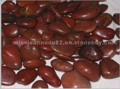 Red pebble stone Red pebble stone