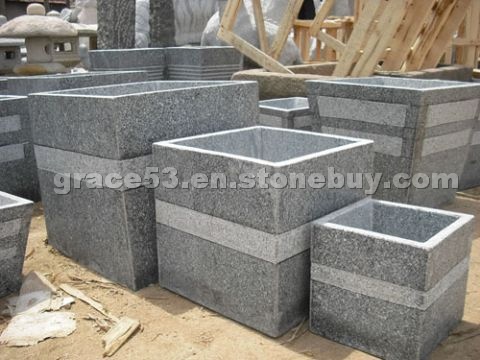 Stone Flower Pots Stone Flower Pots