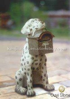 Granite Carvings, Sculpture Mail Box