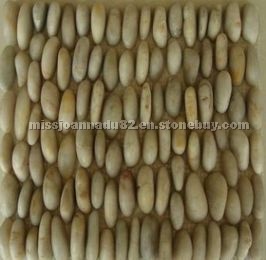 Pebble mesh tile,pebble tile,pebble stone,cobble