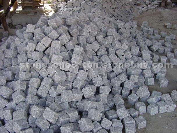 G654 Granite Cube Stone