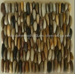 Pebble mesh tile,pebble tile,pebble stone Pebble mesh tile,pebble tile,pebble stone