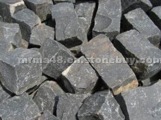 Zhangpu black granite color paving stone