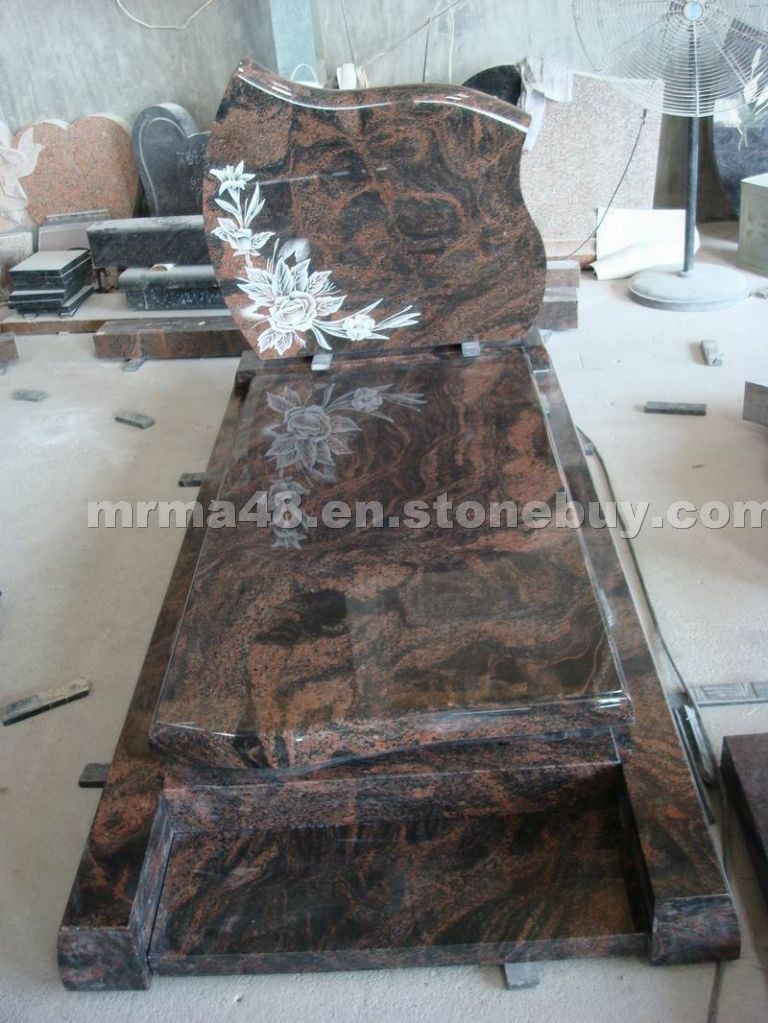 Multicolor granite monument Multicolor granite monument