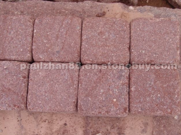 Porphyr Red Cobble Stone