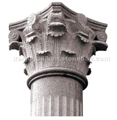 Stone Carving Granite Columns