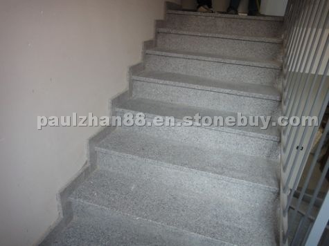 Grey Granite Stone Stair