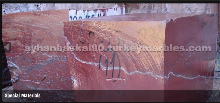 Rosso Laguna Marble Blocks