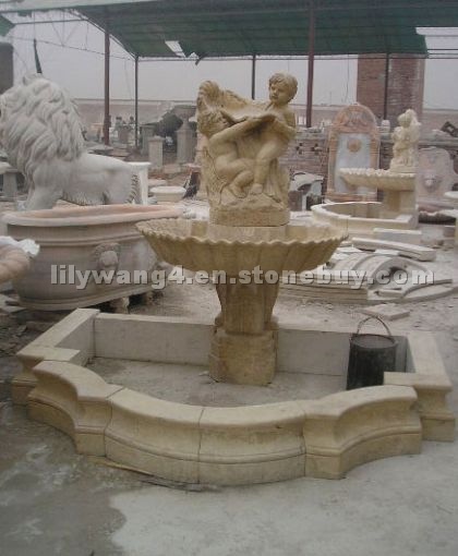 Beige Marble Fountain Beige Marble Fountain