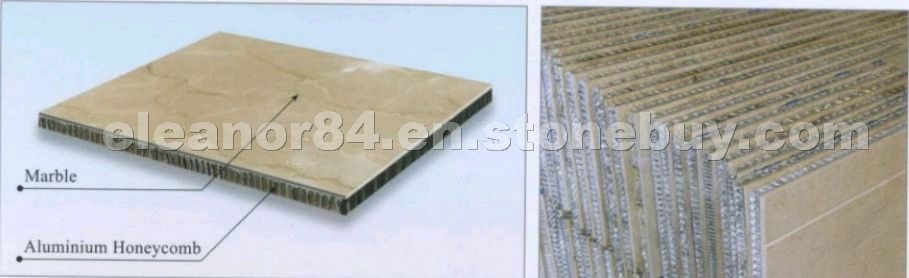 Honeycomb stone panel,aluminium stone honeycomb pa