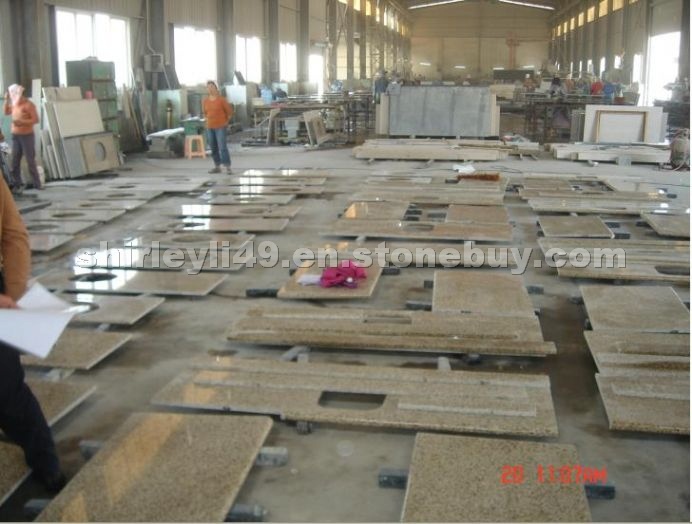 G682 Granite Countertop, Gold granite