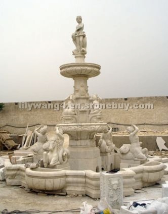 Marble fountain Marble fountain