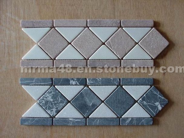 Marble mosaic border Marble mosaic border